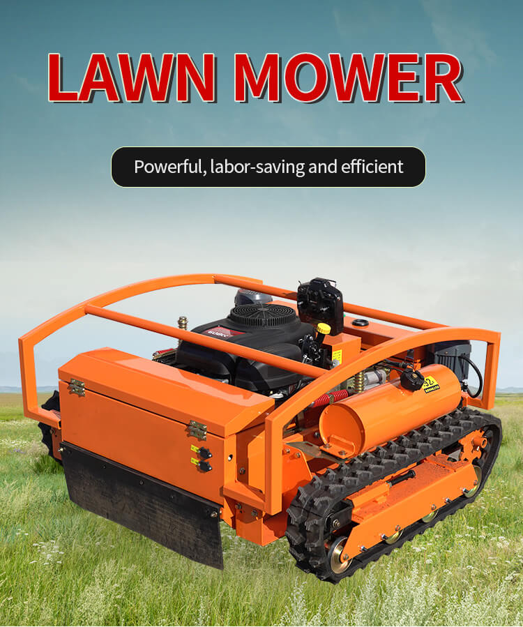 Crawler Remote Operated Slope Mower (YG-900) - Shandong Meijing Garden ...